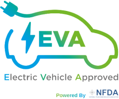 EVA (Electric Vehicle Approved) logo