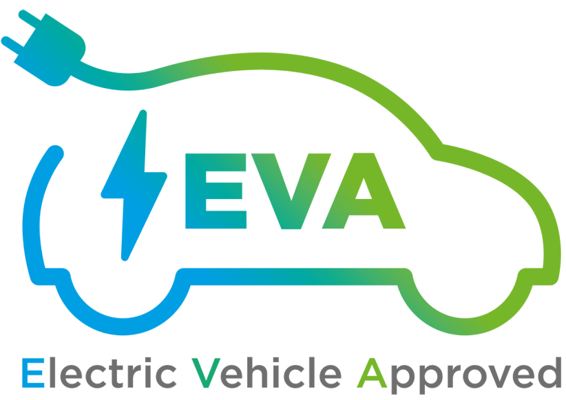 EVA (Electric Vehicle Approved) logo